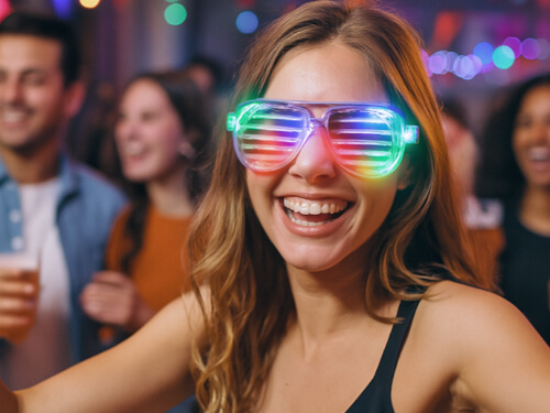 Gafas luminosas